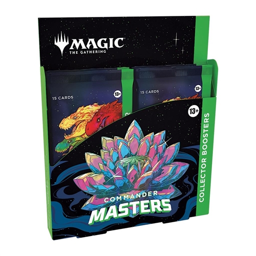 Commander Masters - Collector Booster Box Display (4 Booster Packs) - Magic the Gathering